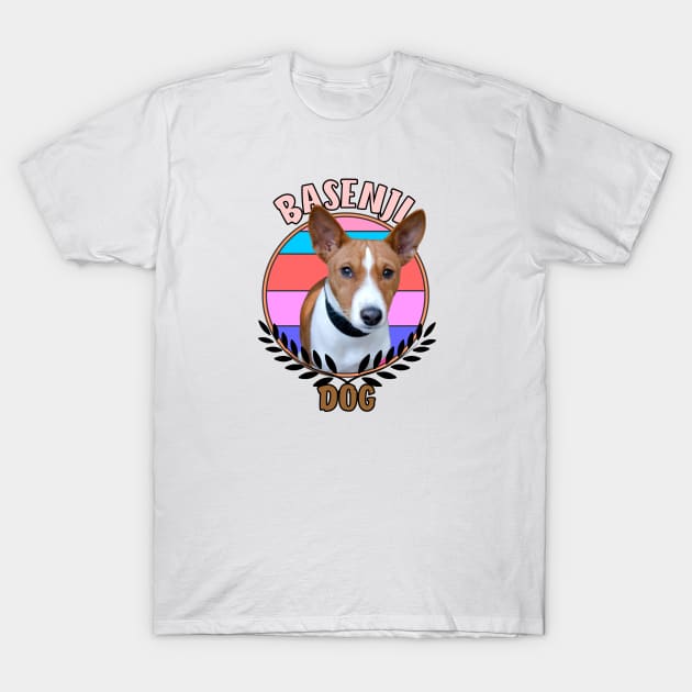 basenji dog T-Shirt by Carolina Cabreira